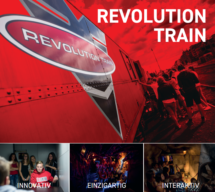Terminbuchung für Revolution Train 2026 gestartet